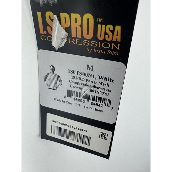 Insta Slim Power Mesh Compression Muscle Tank Top Shirt  Size: Medium - Picture 6 of 9